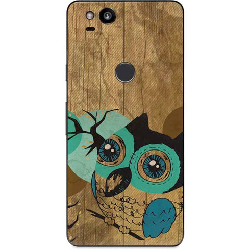 Autumn Owl Google Pixel 2 Skin
